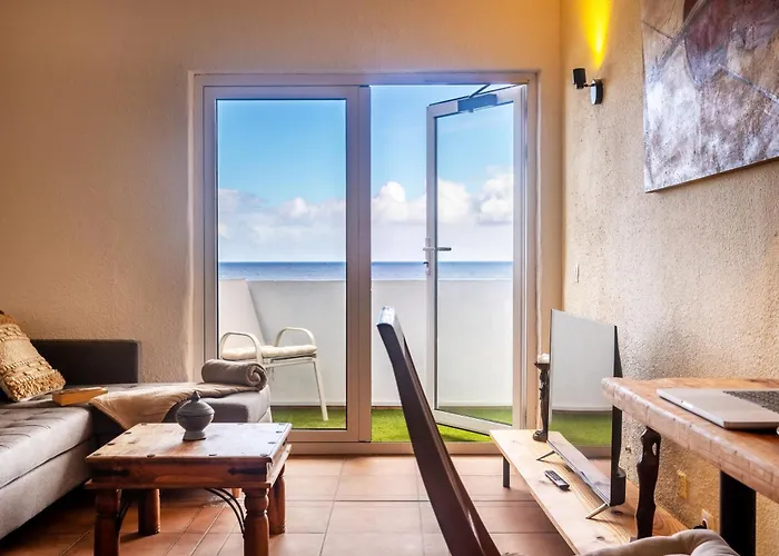 Appartement Vistas Al Mar, 1 Min De La Playa, Terraza Y Relax Fasnia