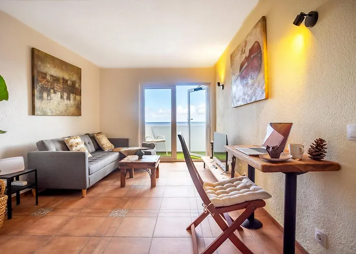 Appartement Vistas Al Mar, 1 Min De La Playa, Terraza Y Relax Fasnia