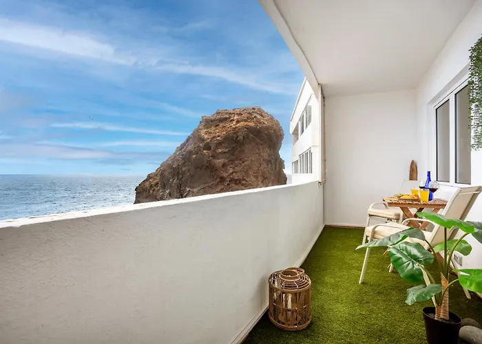 Vistas Al Mar, 1 Min De La Playa, Terraza Y Relax * Fasnia