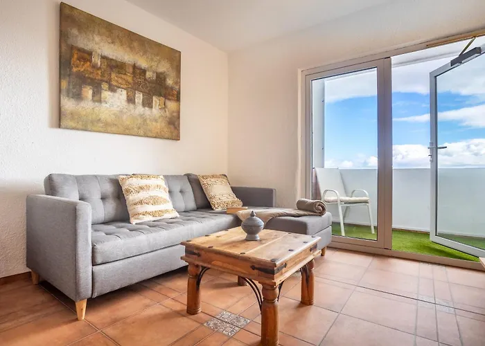 Vistas Al Mar, 1 Min De La Playa, Terraza Y Relax * Fasnia